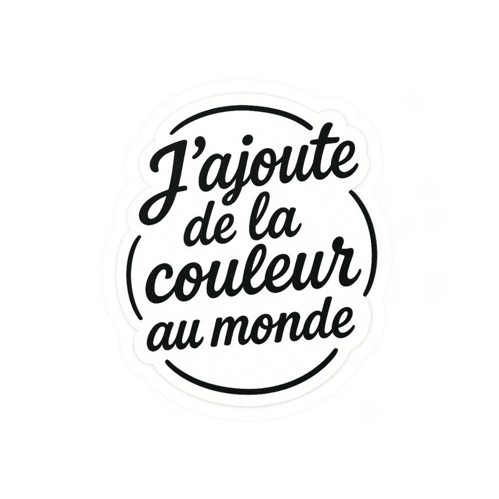 j'ajoute de la couleur au monde