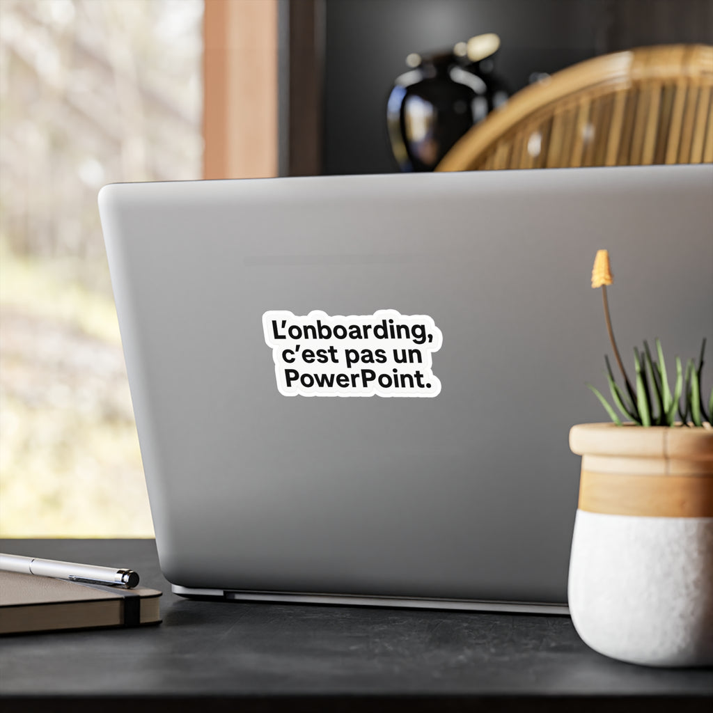 l'onboarding c'est pas un powerpoint