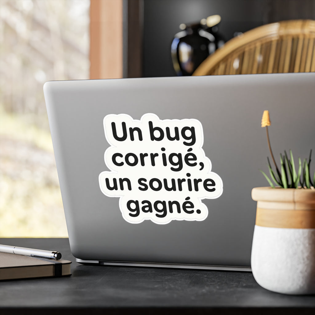Un bug corrigé, un sourire gagné