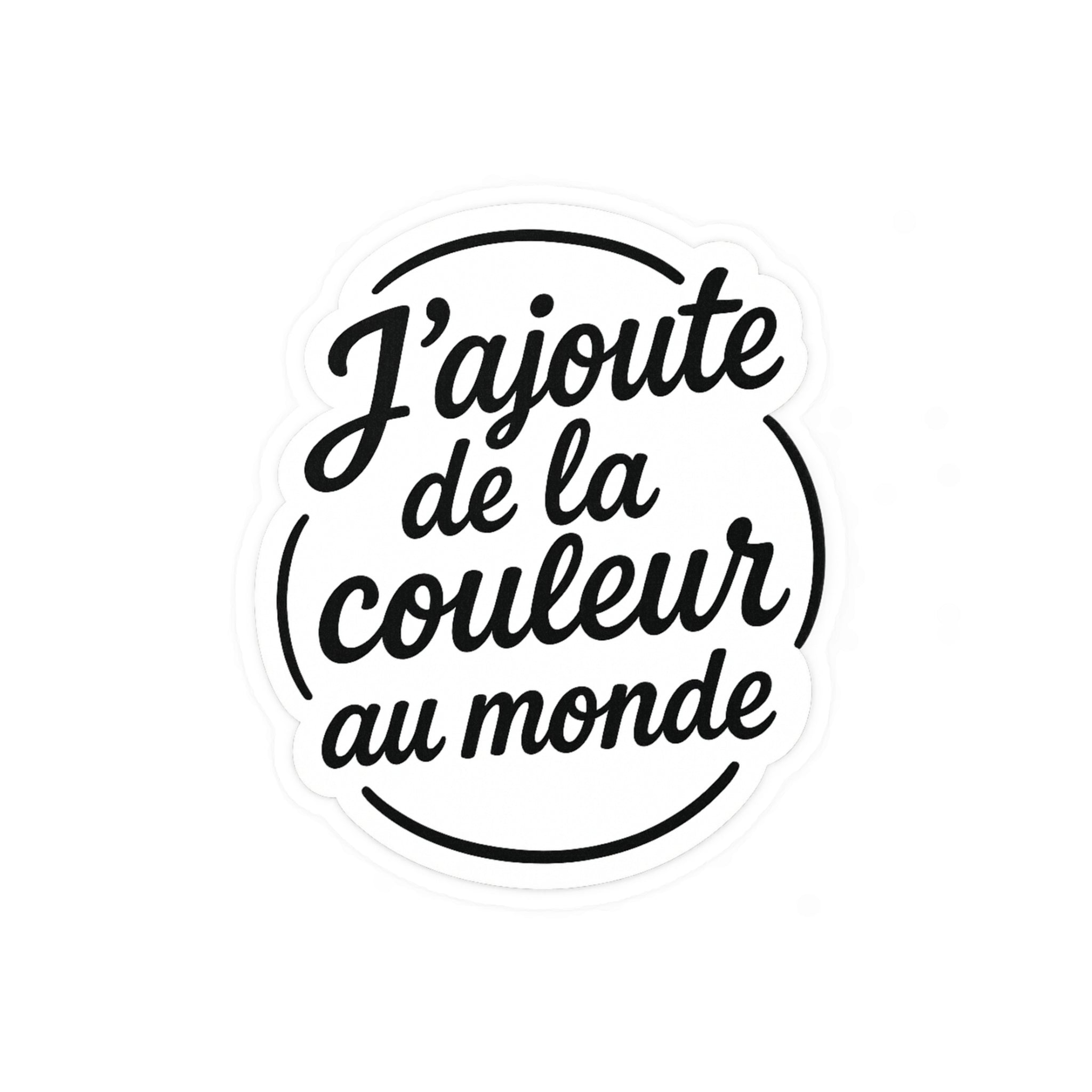j'ajoute de la couleur au monde