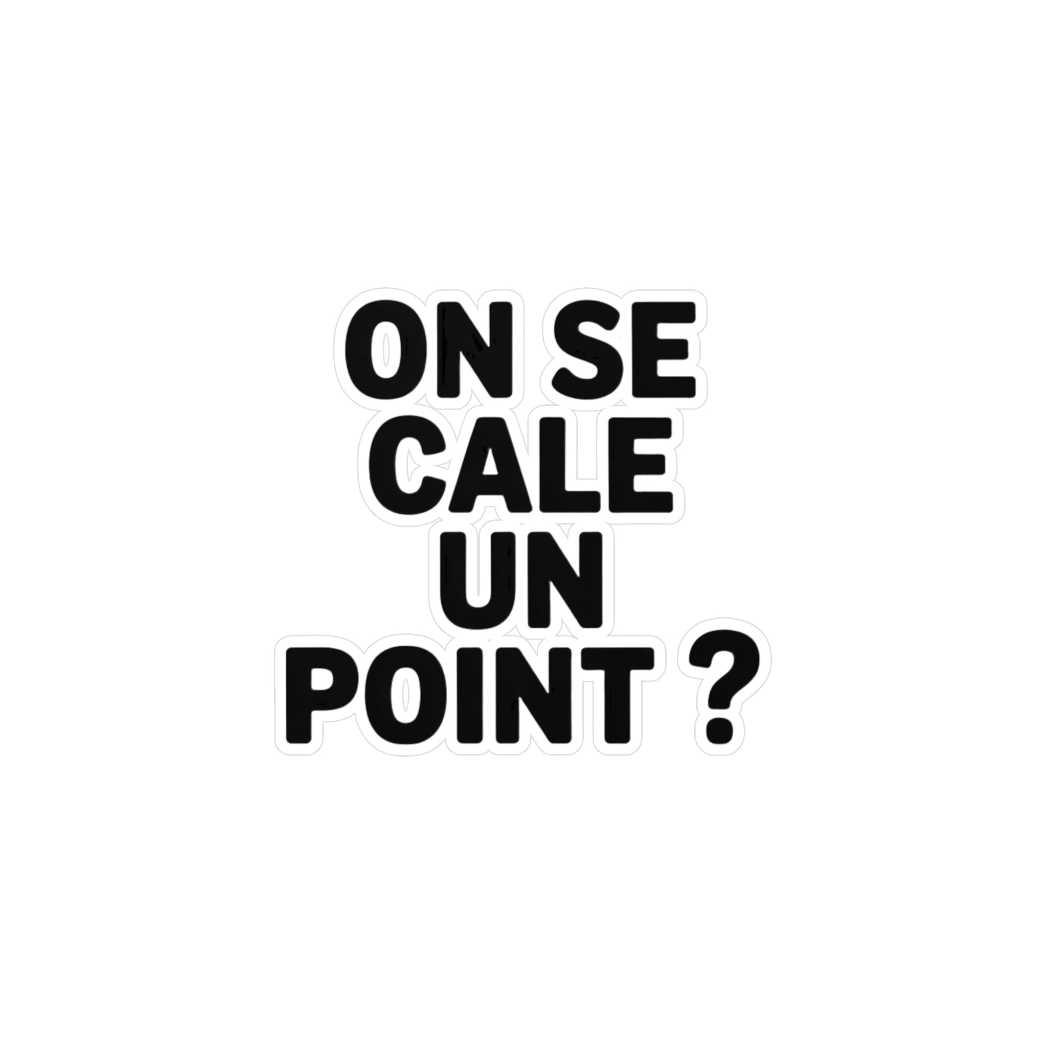 On se cale un point ?