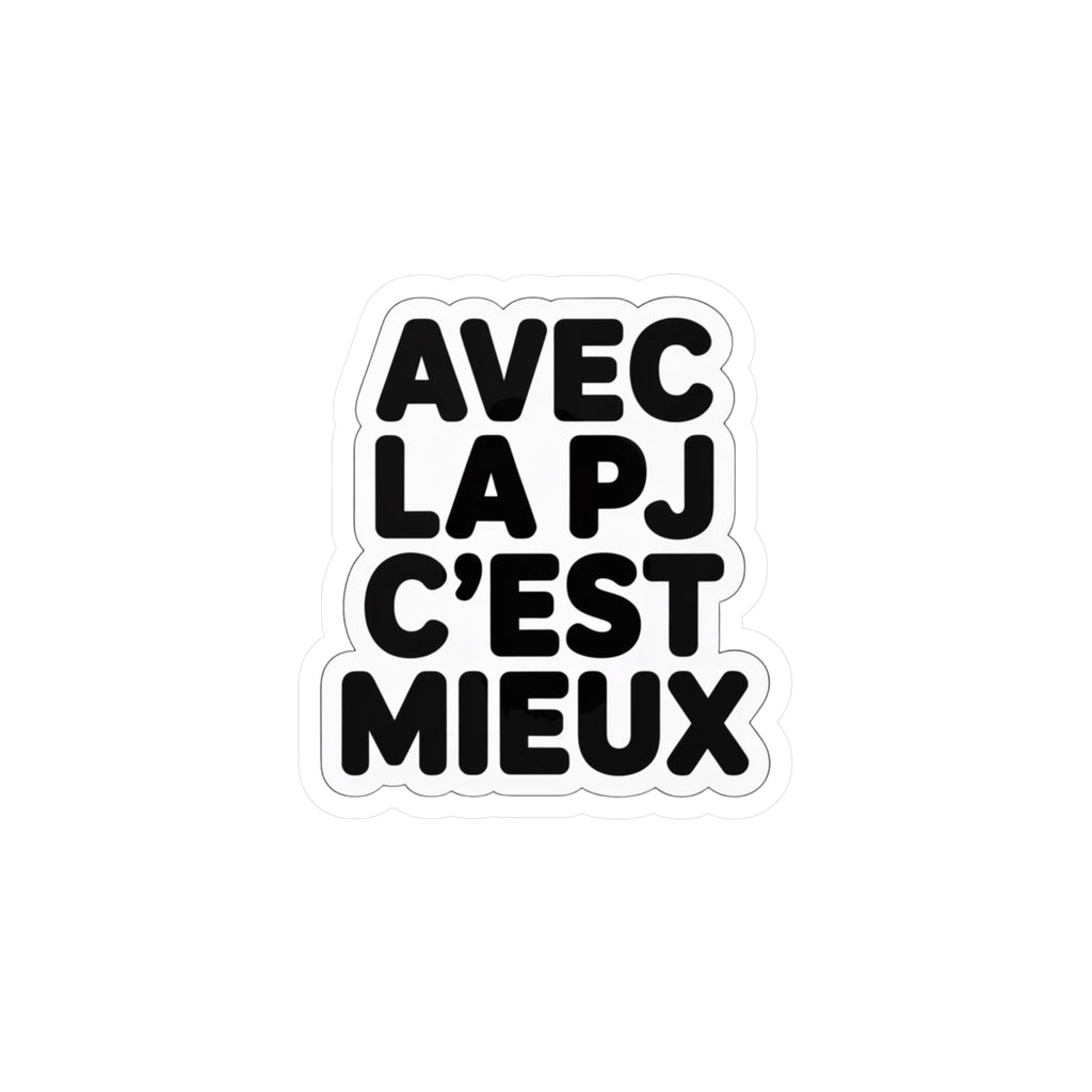 Avec la PJ c'est mieux