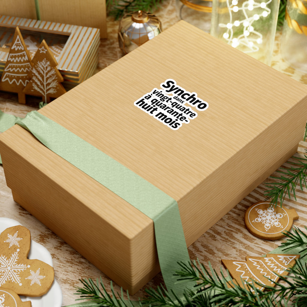 Synchro dans vingt-quatre à quarante-huit mois