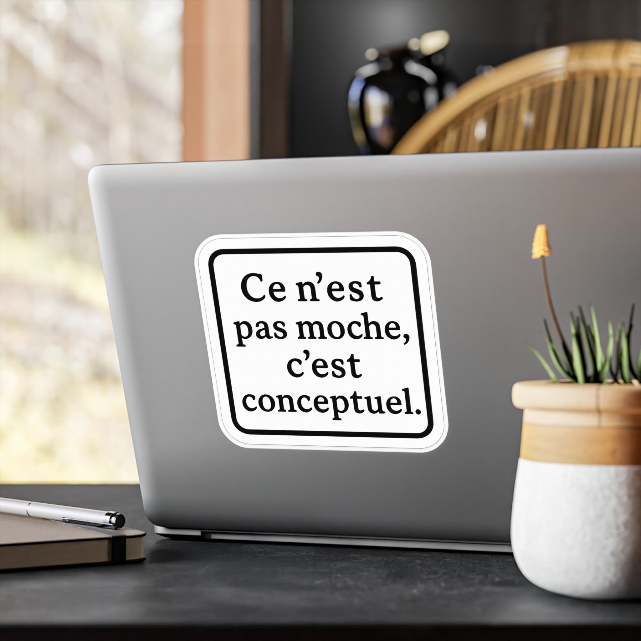 ce n'est pas moche c'est conceptuel
