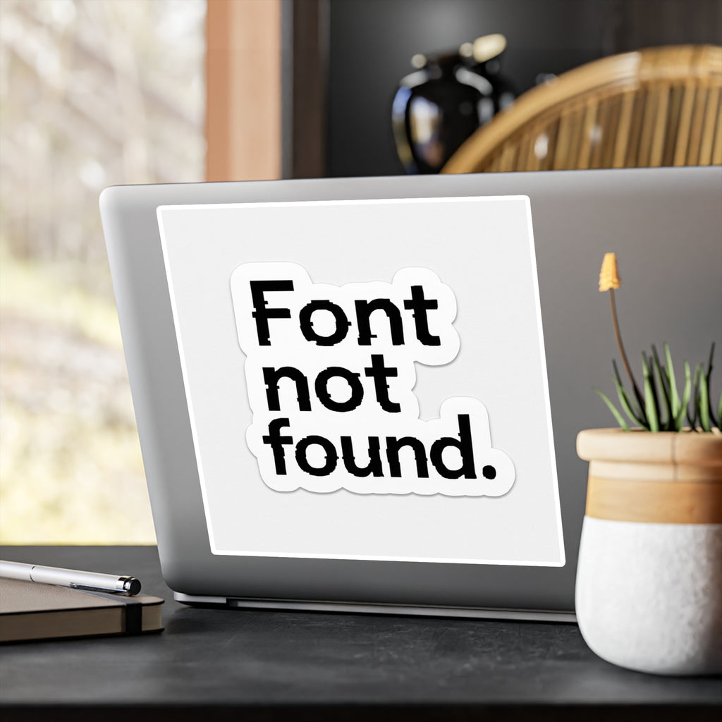 font not found