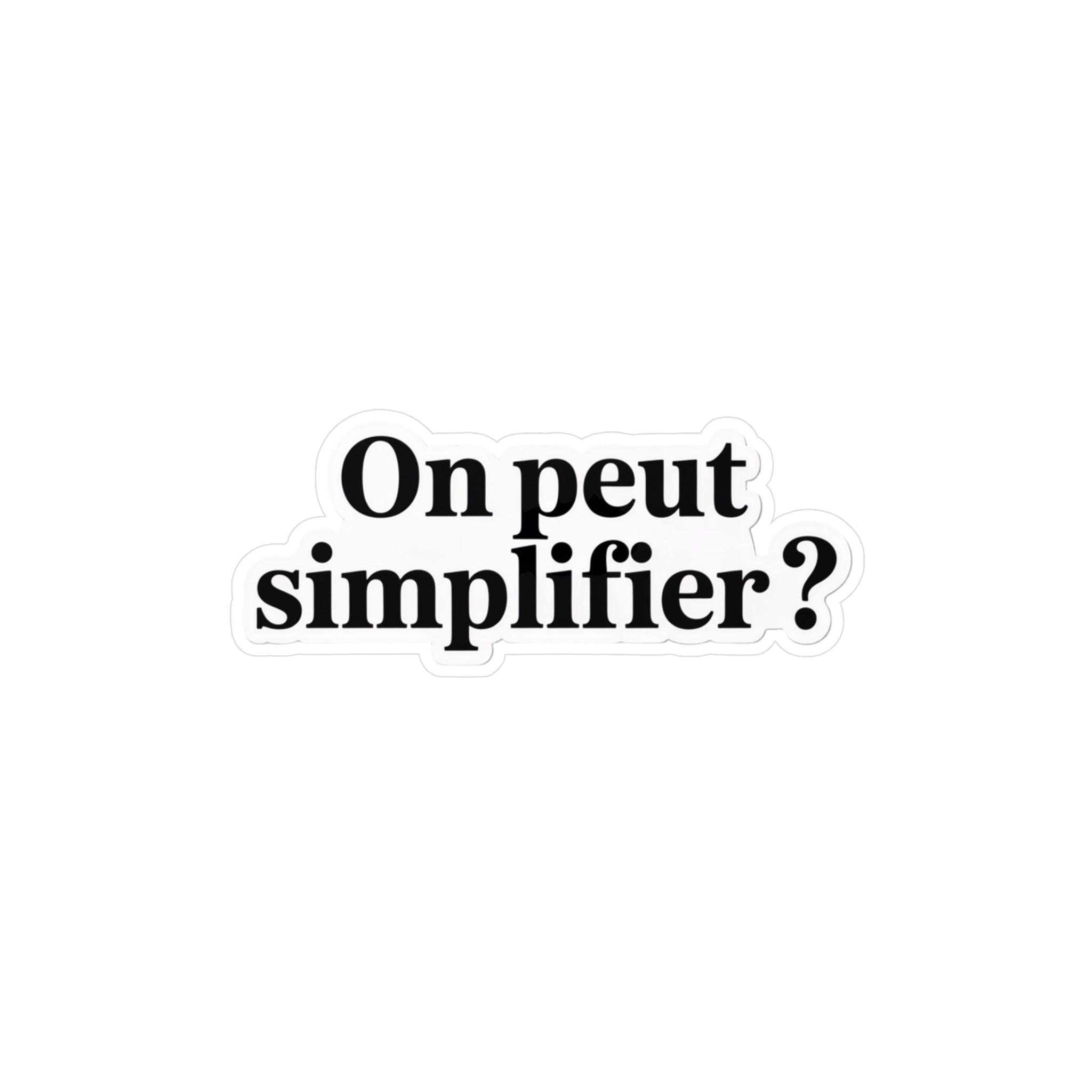 On peut simplifier ?