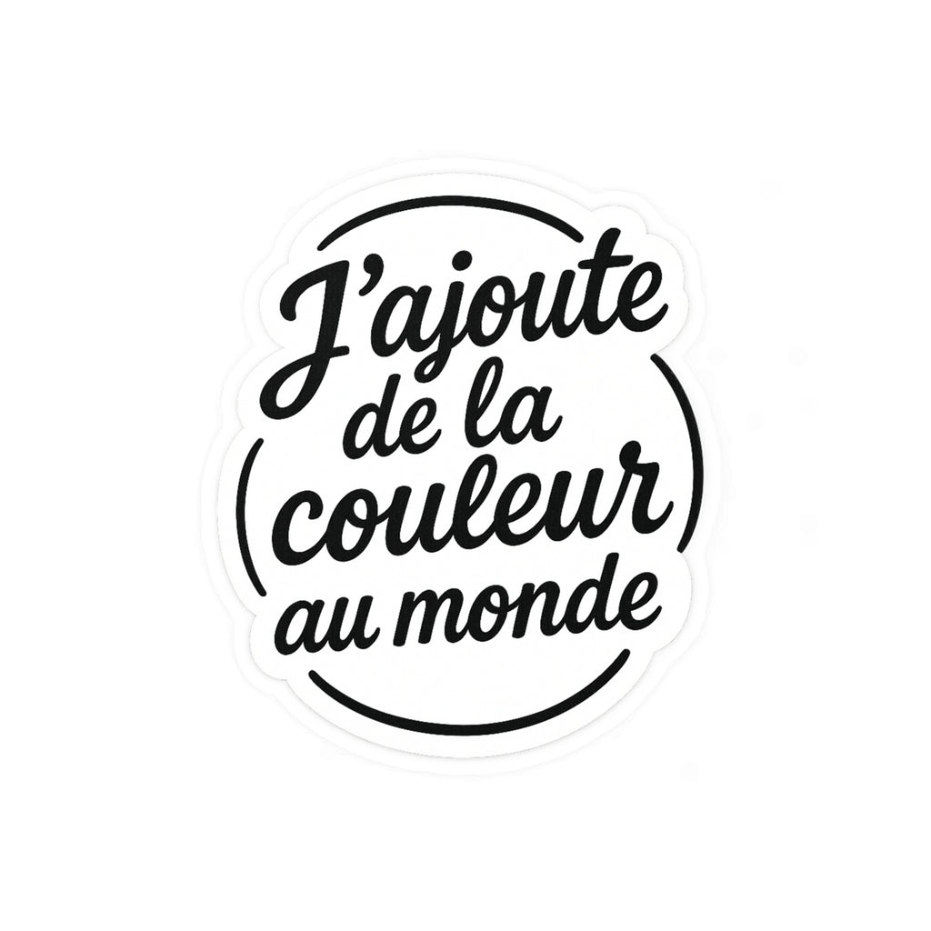 j'ajoute de la couleur au monde