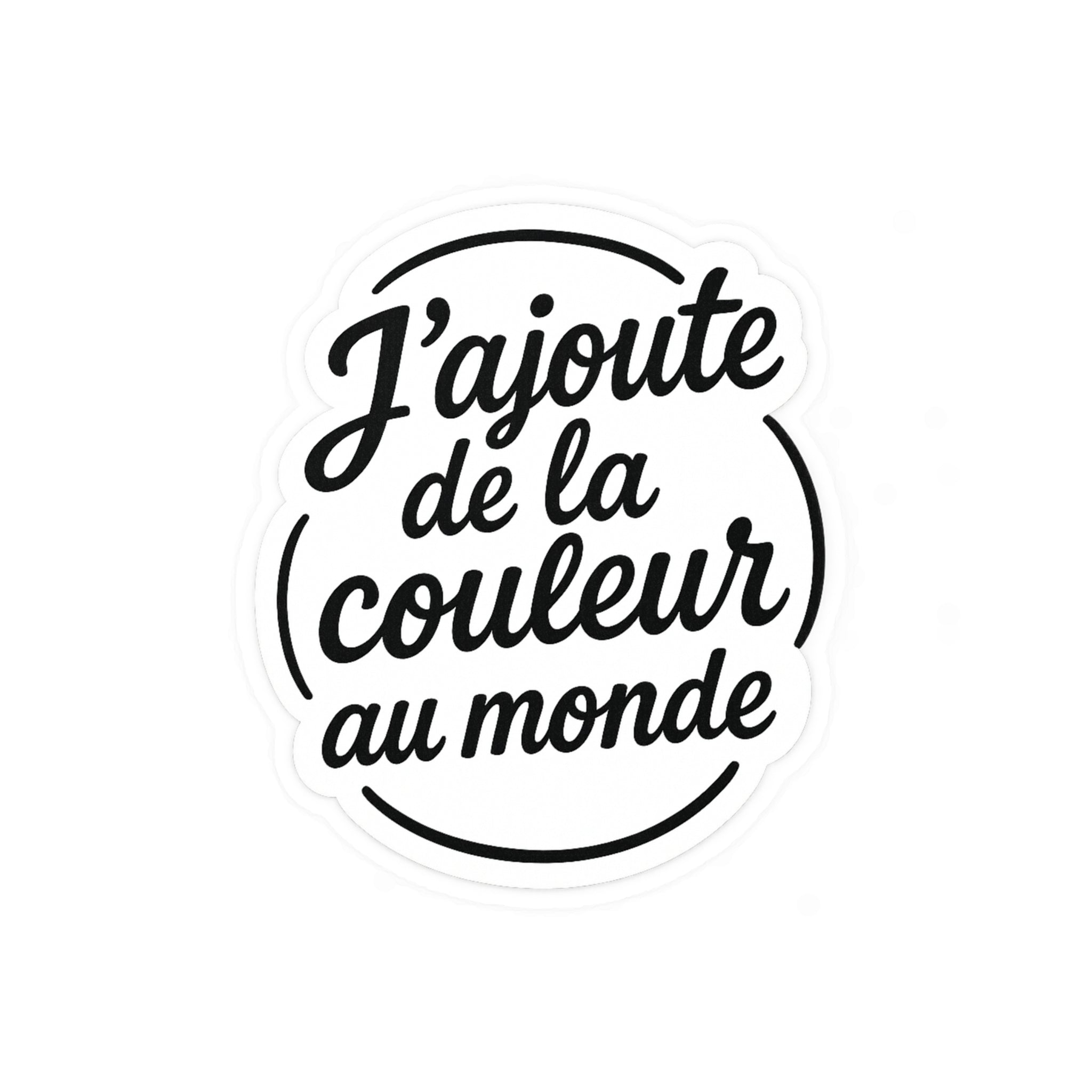j'ajoute de la couleur au monde