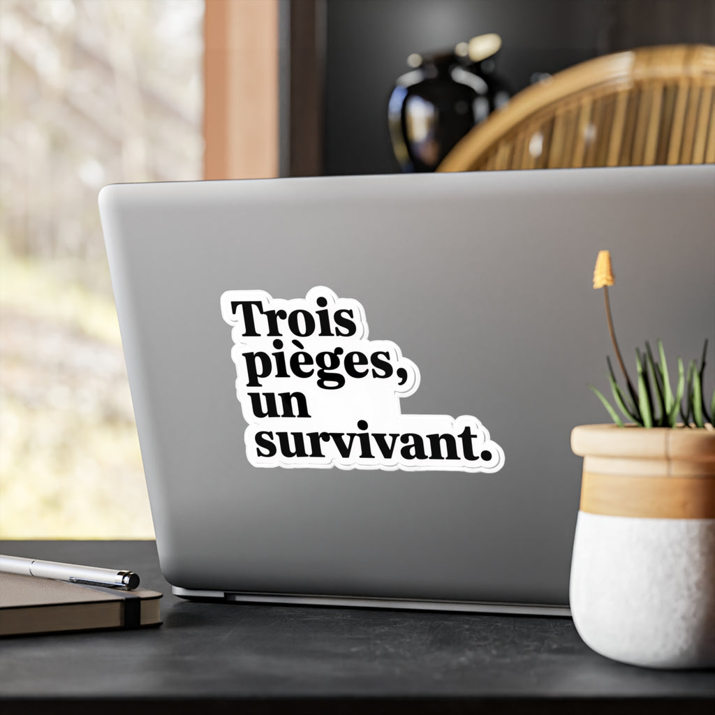 Trois pièges, un survivant.